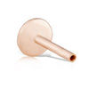 Threaded Disc Stud Backing by Maria Tash in 14K Rose Gold.