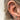 Opal Eternity Earring by Maria Tash in Rose Gold - Earring. Navel Rings Australia.