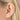 Opal Eternity Earring by Maria Tash in Rose Gold - Earring. Navel Rings Australia.