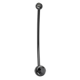 Mamma Mia Black Flex Gem Maternity Belly Ring (X Long) - Maternity Belly Ring. Navel Rings Australia.