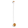Mamma Mia White Flex Gem Maternity Belly Ring (X Long) - Maternity Belly Ring. Navel Rings Australia.
