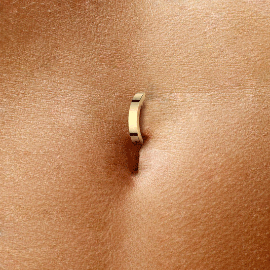 Classique Luxe Belly Huggy with Gold Plating