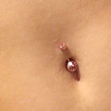 Classique Jelly Belly Candy Bars - Basic Curved Barbell. Navel Rings Australia.