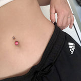 Down n' Dirty Belly Bars - Basic Curved Barbell. Navel Rings Australia.