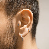 Authentic Diamond Web Earring by Maria Tash in 14K Rose Gold. Flat Stud. - Earring. Navel Rings Australia.
