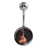 Naughty Bunny Belly Ring - Basic Curved Barbell. Navel Rings Australia.