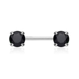 Classic Prong Celeste Nipple Rings - Nipple Ring. Navel Rings Australia.