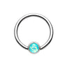 Classique Opal Captive Belly Rings - Captive Belly Ring. Navel Rings Australia.