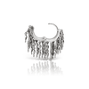 Gold Tassel Eternity Ring Earring by Maria Tash in 14K White Gold