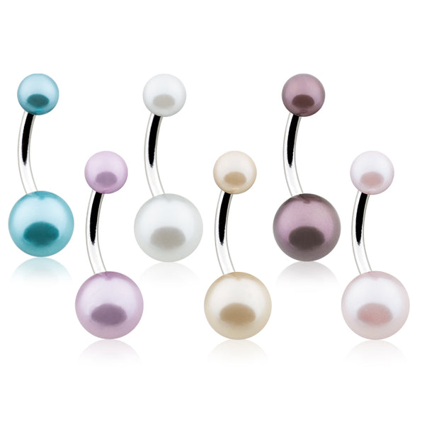 Pearls, Opals and Natural Gem Belly Rings. Shop Online Australia. The