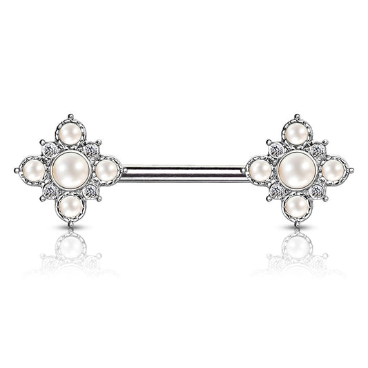 April Pearl Nipple Jewellery - Nipple Ring. Navel Rings Australia.