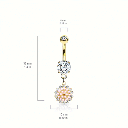 Zara Petal Navel Ring