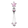 Shoot for the Stars Belly Bar - Reverse Top Down Belly Ring. Navel Rings Australia.