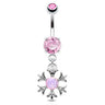 Acintya Tribe Belly Dangle - Dangling Belly Ring. Navel Rings Australia.