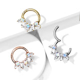 Priscilla Princess Septum Jewellery with Gold Plating - Septum. Navel Rings Australia.