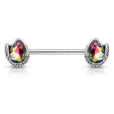 Bijoú Mermaid Gem Nipple Ring - Nipple Ring. Navel Rings Australia.