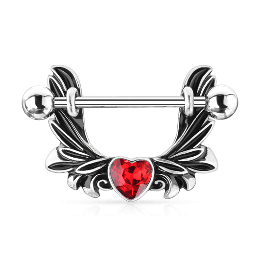Angelic Love Wings Nipple Bar