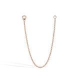 Single Chain Connecting Charm by Maria Tash in Rose Gold