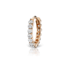 Invisible Set Diamond Eternity Clicker by Maria Tash in 18k Rose Gold