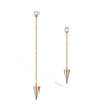 Pendulum Charm with Spike by Maria Tash in Rose Gold.