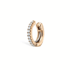 Diamond Eternity Tash Cuff Earring by Maria Tash in Rose Gold