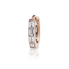Invisible Set Baguette Diamond Eternity Clicker by Maria Tash in Rose Gold