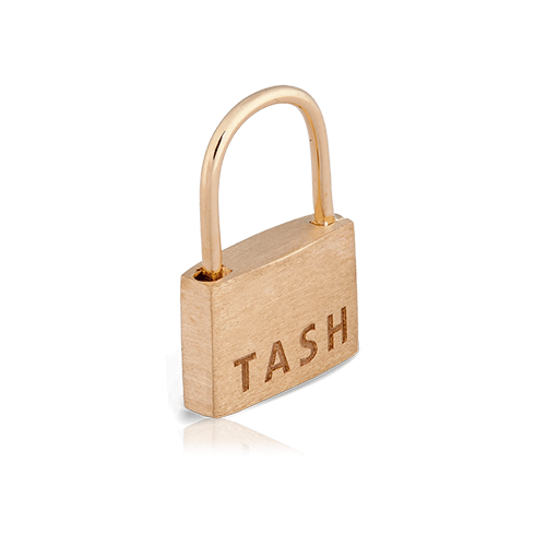 Padlock Clicker Earring by Maria Tash in 14k Rose Gold