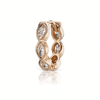 Diamond Marquise Scalloped Eternity Earring by Maria Tash in 18K Rose Gold