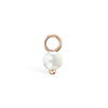 Pearl Charm by Maria Tash in Rose Gold.