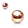 Rose Gold Plated Replacement Balls