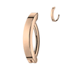 Classique Luxe Belly Huggy with Rose Gold Plating