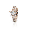 Diamond Star Eternity Earring by Maria Tash in 18K Rose Gold