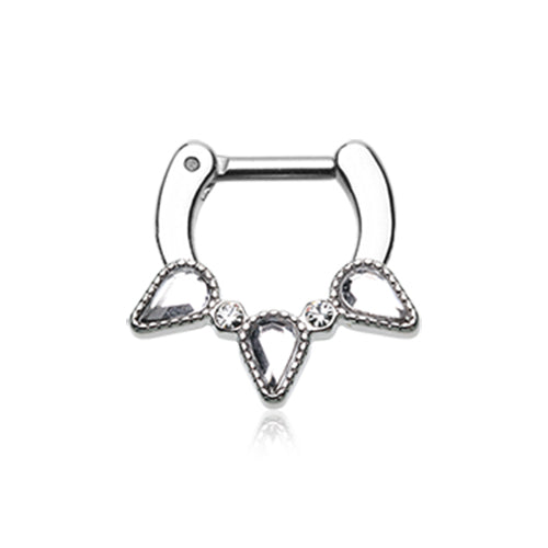 Bibiana Trident Septum Ring