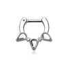 Bibiana Trident Septum Ring