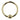 Captive Bead Body Jewellery in 14K Yellow Gold - Captive Belly Ring. Navel Rings Australia.
