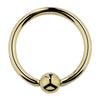 Captive Bead Body Jewellery in 14K Yellow Gold