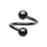Titanium Spiral Twister Belly Ring Classics - Spiral Twister Twistie. Navel Rings Australia.