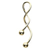 Totally Twisted Belly Ring in 14K Gold