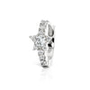Diamond Star Eternity Earring by Maria Tash in 18K White Gold