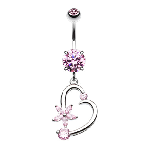 Star Struck Lovers Belly Bar - Dangling Belly Ring. Navel Rings Australia.