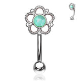 16g Petite Eleanor Reverse Navel Ring - Reverse Top Down Belly Ring. Navel Rings Australia.