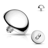 Internally Threaded Flat Disc Belly Bar Replacement Ball