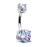Motleys™ Pixie Dust Belly Rings - Basic Curved Barbell. Navel Rings Australia.