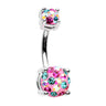 Motleys™ Pixie Dust Belly Rings - Basic Curved Barbell. Navel Rings Australia.