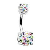 Motleys™ Pixie Dust Belly Rings - Basic Curved Barbell. Navel Rings Australia.