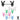 Opal Gleam Playboy Bunny Nipple Bar - Nipple Ring. Navel Rings Australia.