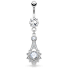 Tribal Solar Deity Belly Bar