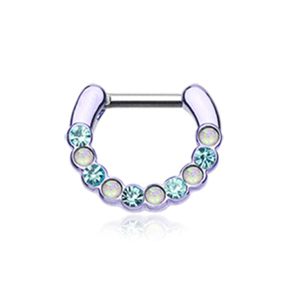 Uxue Multiplex Clash Septum Clicker - Septum. Navel Rings Australia.