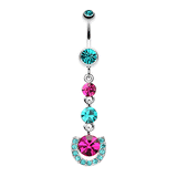 Oceanic Sunset Belly Button Rings
