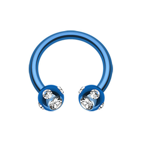 Royale Titanium Circular Barbell - Circular Barbell / Horse Shoe. Navel Rings Australia.
